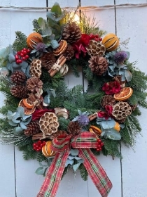 Christmas door wreath making Saturday 5th December 2.15pm till 4.00pm